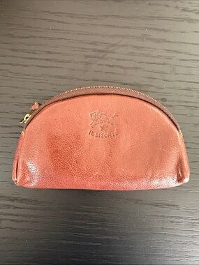 Vintage il bisonte Brown Leather Pouch